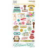 Simple Stories Noteworthy Chipboard Stickers (21317) (DISCONTINUED)