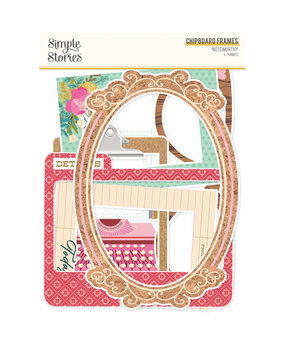 Simple Stories Noteworthy Chipboard Frames (21325) (DISCONTINUED)