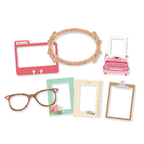 Simple Stories Noteworthy Chipboard Frames (21325) (OUTLET)