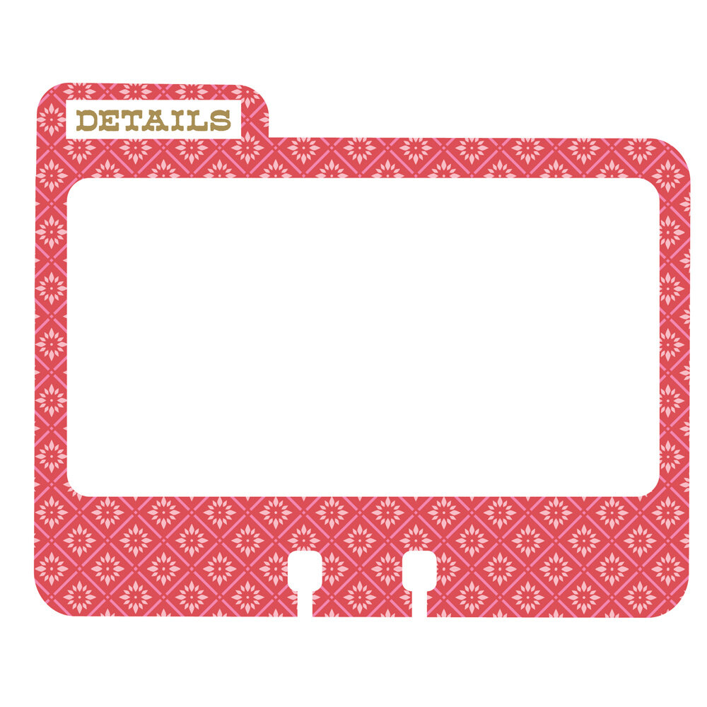 Simple Stories Noteworthy Chipboard Frames (21325) (OUTLET)