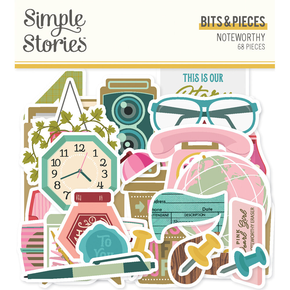Simple Stories Noteworthy Bits & Pieces (21318) (OUTLET)