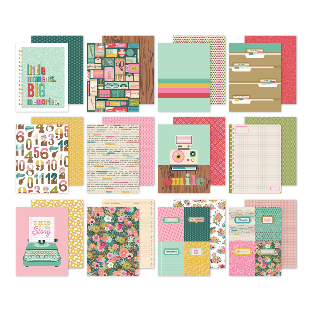 Simple Stories Noteworthy 6x8 Inch Paper Pad (21315) (DISCONTINUED)