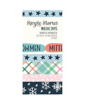 Simple Stories Winter Wonder Washi Tape (21228) (DISCONTINUED)