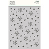 Simple Stories Winter Wonder Stencil Snow Flurries (21229) (DISCONTINUED)