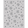 Simple Stories Winter Wonder Stencil Snow Flurries (21229) (DISCONTINUED)