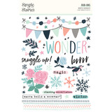 Simple Stories Winter Wonder Rub-ons (21221) (DISCONTINUED)