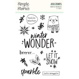 Simple Stories Winter Wonder Clear Stamps (21216) (DISCONTINUED)