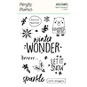 Simple Stories Winter Wonder Clear Stamps (21216) (OUTLET)