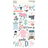 Simple Stories Winter Wonder Chipboard Stickers (21217) (DISCONTINUED)