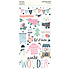 Winter Wonder Chipboard Stickers (21217) (OUTLET)