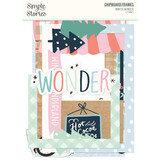 Simple Stories Winter Wonder Chipboard Frames (21224) (DISCONTINUED)