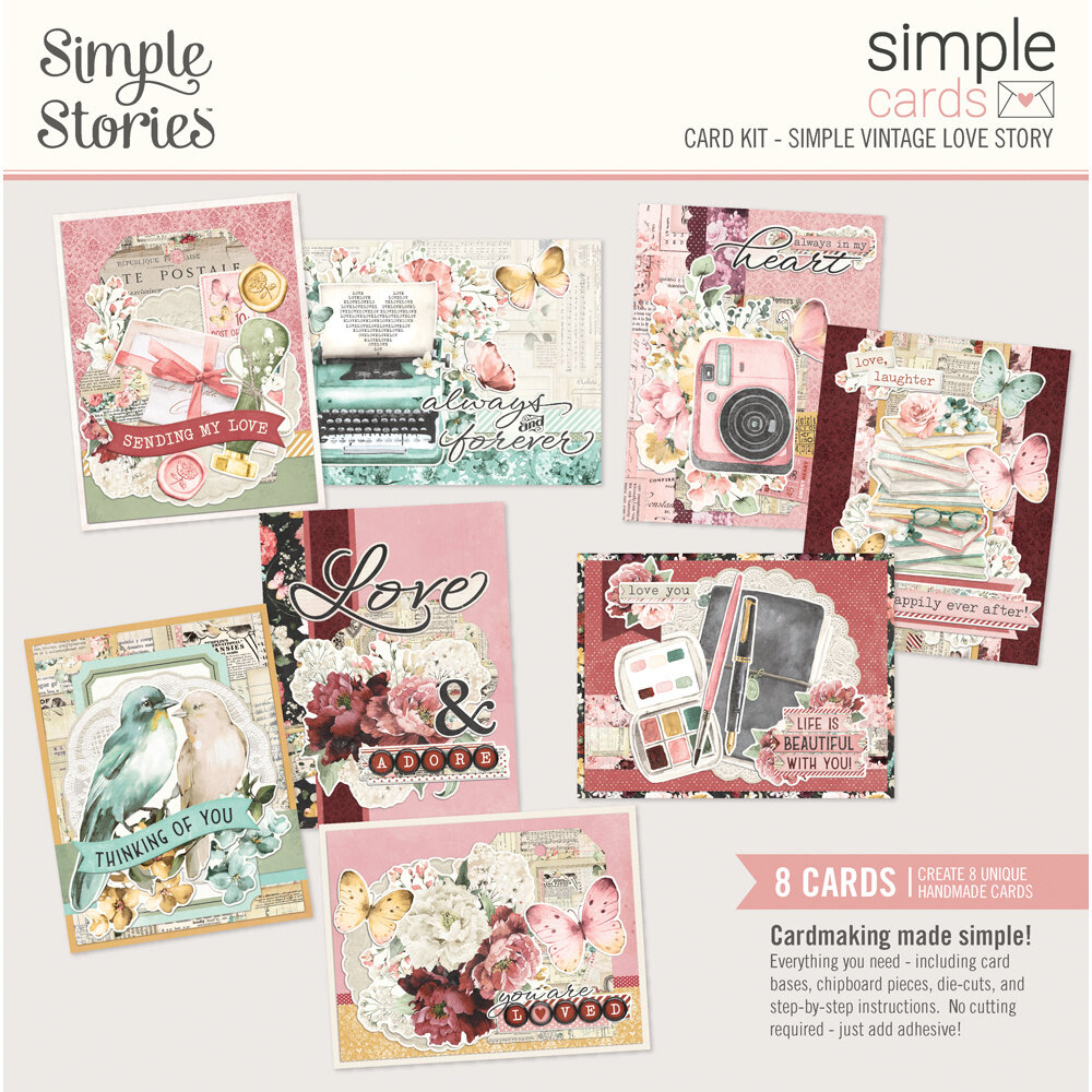 Simple Stories Simple Vintage Love Story Simple Cards Kit (21437) (DISCONTINUED)