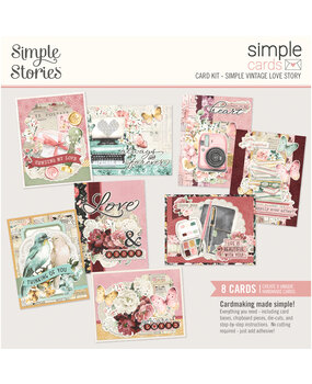 Simple Stories Simple Vintage Love Story Simple Cards Kit (21437) (DISCONTINUED)