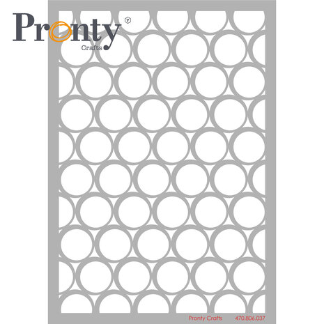 Pronty Crafts Pay it Forward A5 Stencil Circles (470.806.037) (DISCONTINUED)
