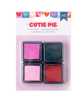 American Crafts Cutie Pie Ink Pads (4pcs) (34027447) (OUTLET) American Crafts Cutie Pie Ink Pads (4pcs) (34027447) (OUTLET)