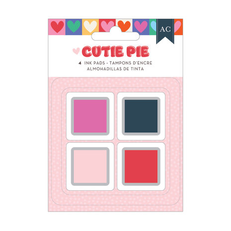 American Crafts Cutie Pie Ink Pads (4pcs) (34027447) (OUTLET) American Crafts Cutie Pie Ink Pads (4pcs) (34027447) (OUTLET)