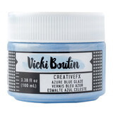 American Crafts Vicki Boutin Discover + Create Creativefx Azure Blue Glaze 100ml (34022166) (OUTLET)