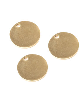 We R Makers Jewelry Press Charms Stainless Steel Circle (3pcs) (60000640) (OUTLET)