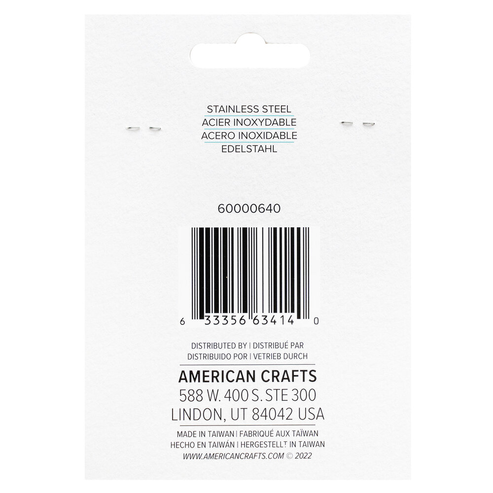 We R Makers Jewelry Press Charms Stainless Steel Circle (3pcs) (60000640) (OUTLET) We R Makers Jewelry Press Charms Stainless Steel Circle (3pcs) (60000640) (OUTLET)