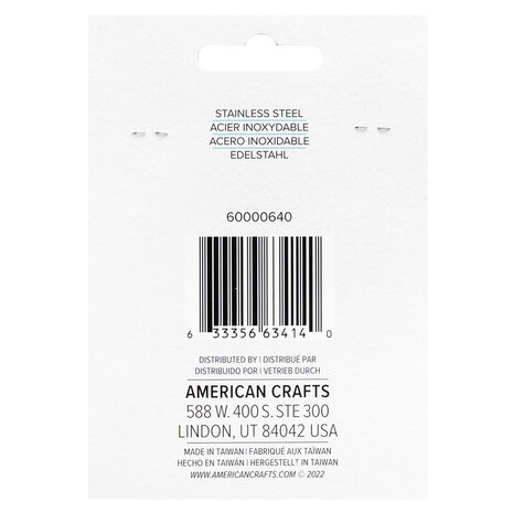 We R Makers Jewelry Press Charms Stainless Steel Circle (3pcs) (60000640) (OUTLET) We R Makers Jewelry Press Charms Stainless Steel Circle (3pcs) (60000640) (OUTLET)