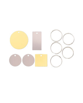 We R Makers Jewelry Press Charms Aluminum (6pcs) (60000644) (OUTLET)