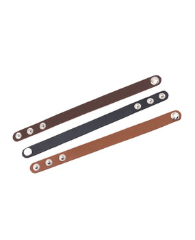 We R Makers Jewelry Press Charm Leather Bracelet (3pcs) (60000457) (OUTLET)