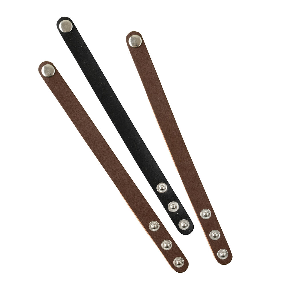 We R Makers Jewelry Press Charm Leather Bracelet (3pcs) (60000457) (OUTLET) We R Makers Jewelry Press Charm Leather Bracelet (3pcs) (60000457) (OUTLET)