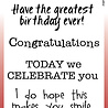 Woodware Extra Birthdays Clear Stamps (FRM073) (OUTLET) Woodware Extra Birthdays Clear Stamps (FRM073) (OUTLET)