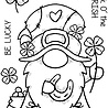 Woodware Lucky Gnome Clear Stamps (FRS1028) (OUTLET) Woodware Lucky Gnome Clear Stamps (FRS1028) (OUTLET)