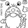 Woodware Monster Gnome Clear Stamps (FRS1029) (DISCONTINUED) Woodware Monster Gnome Clear Stamps (FRS1029) (DISCONTINUED)