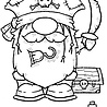 Woodware Pirate Gnome Clear Stamps (FRS1030) (DISCONTINUED) Woodware Pirate Gnome Clear Stamps (FRS1030) (DISCONTINUED)