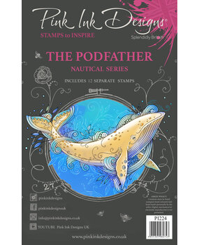Pink Ink Designs The Podfather A5 Clear Stamps (PI224) (OUTLET)
