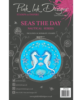 Pink Ink Designs Seas The Day A5 Clear Stamps (PI238) (OUTLET)