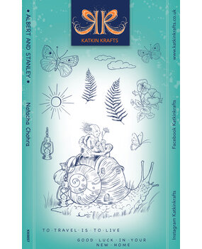 Katkin Krafts Albert & Stanley A5 Clear Stamp Set (KK0057) (OUTLET) Katkin Krafts Albert & Stanley A5 Clear Stamp Set (KK0057) (OUTLET)