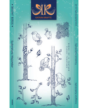 Katkin Krafts Bright Birds A5 Clear Stamp Set (KK0055) (OUTLET) Katkin Krafts Bright Birds A5 Clear Stamp Set (KK0055) (OUTLET)