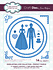 Jamie Rodgers Craft Die Everlasting Love Perfect Couple (CEDJR113) (OUTLET)