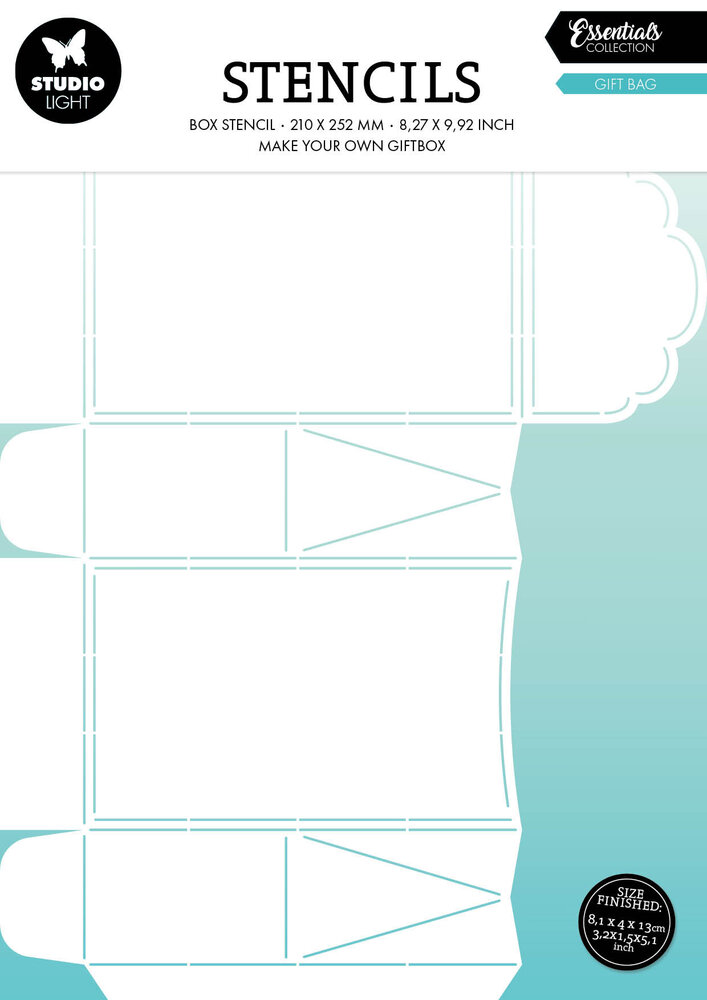 Studio Light Giftbag Essentials Stencils (SL-ES-STEN01) (OUTLET)
