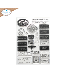 Elizabeth Craft Designs Correspondence from the Past 2 Stamps (CS325)