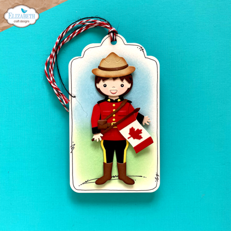 Elizabeth Craft Designs Peter the Mountie Dies (2095) (DISCONTINUED)