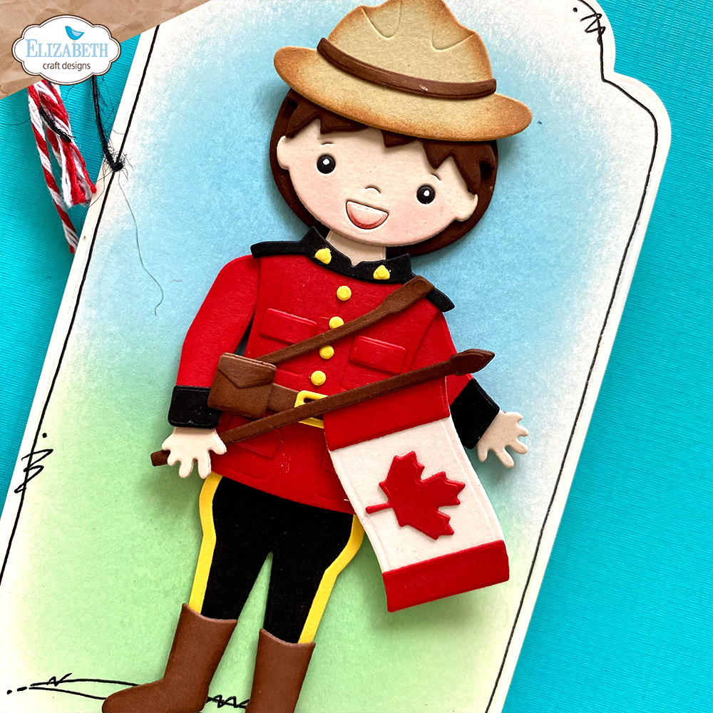 Elizabeth Craft Designs Peter the Mountie Dies (2095) (DISCONTINUED)