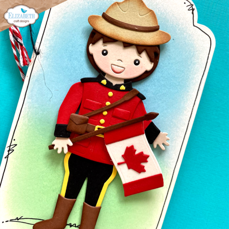 Elizabeth Craft Designs Peter the Mountie Dies (2095) (DISCONTINUED)