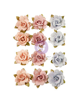 Prima Marketing Bohemian Heart Flowers Relaxed State (12pcs) (668310) (DISCONTINUED)