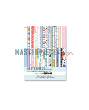 Masterpiece Design 4 Seasons 3x4 Inch Pocket Page Cards (20pcs) (MP202130) (OUTLET) Masterpiece Design 4 Seasons 3x4 Inch Pocket Page Cards (20pcs) (MP202130) (OUTLET)