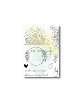 Masterpiece Design I Miss You 4x6 Inch Clear Stamp Set (MP202116) (OUTLET)