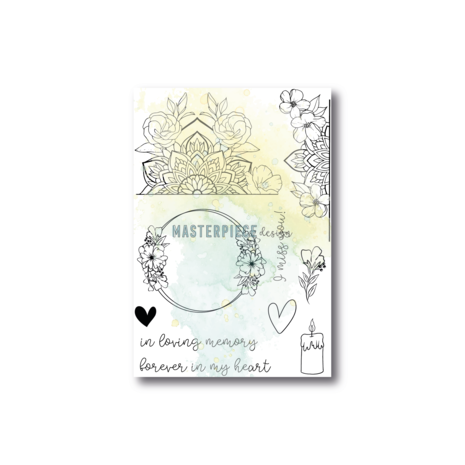 Masterpiece Design I Miss You 4x6 Inch Clear Stamp Set (MP202116) (OUTLET)