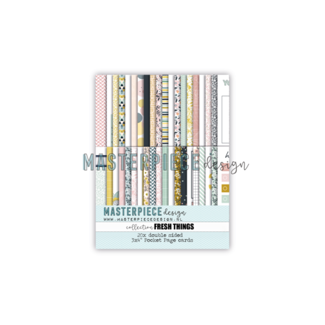 Masterpiece Design Fresh Things 3x4 Inch Pocket Page Cards (20pcs) (MP202014) (OUTLET) Masterpiece Design Fresh Things 3x4 Inch Pocket Page Cards (20pcs) (MP202014) (OUTLET)