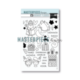 Masterpiece Design Memory Planner Clear Stamp Set 6x8 Inch Sint & Piet (MP202151) (OUTLET)