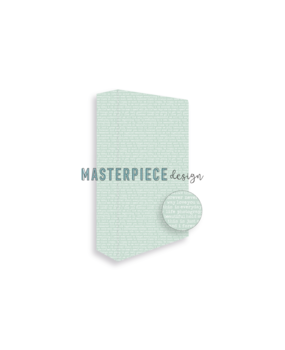 Masterpiece Design Memory Planner Album 4x8 Inch Turquoise Text (MP202038) (OUTLET) Masterpiece Design Memory Planner Album 4x8 Inch Turquoise Text (MP202038) (OUTLET)