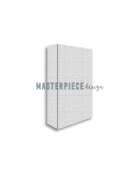 Masterpiece Design Memory Planner Album 4x8 Inch Wonky Grid (MP202102) (OUTLET)
