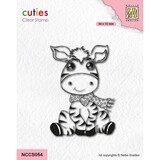 Nellie Snellen Cuties Clear Stamps Zebra (NCCS054) (OUTLET)
